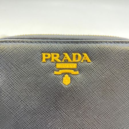  PRADA プラダ 2つ折り財布 1ML522 ブラック