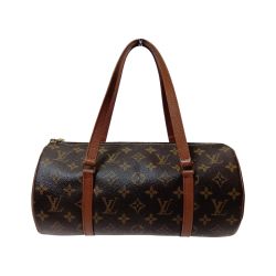 ◎◎ LOUIS VUITTON ルイヴィトン モノグラム パピヨン30 ハンドバッグ M51385 ブラウン Bランク