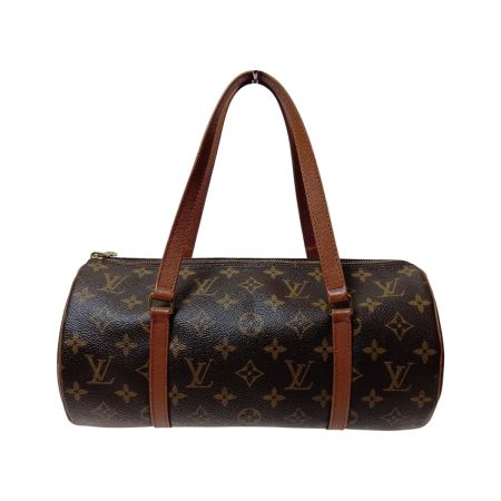  LOUIS VUITTON ルイヴィトン モノグラム パピヨン30 ハンドバッグ M51385 ブラウン
