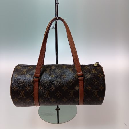  LOUIS VUITTON ルイヴィトン モノグラム パピヨン30 ハンドバッグ M51385 ブラウン