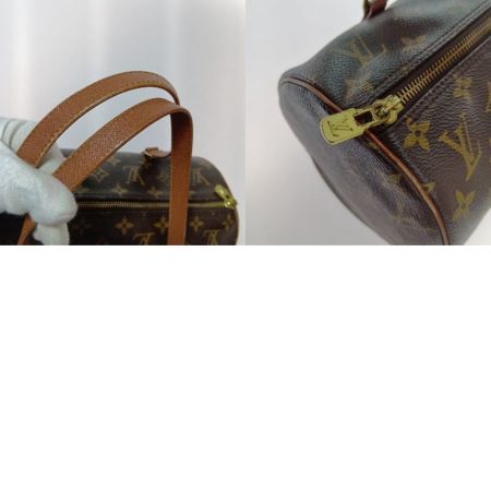  LOUIS VUITTON ルイヴィトン モノグラム パピヨン30 ハンドバッグ M51385 ブラウン