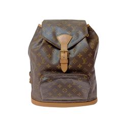 ◎◎ LOUIS VUITTON ルイヴィトン モノグラム モンスリGM リュック M51135 ブラウン Bランク