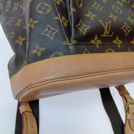  LOUIS VUITTON ルイヴィトン モノグラム モンスリGM リュック M51135 ブラウン