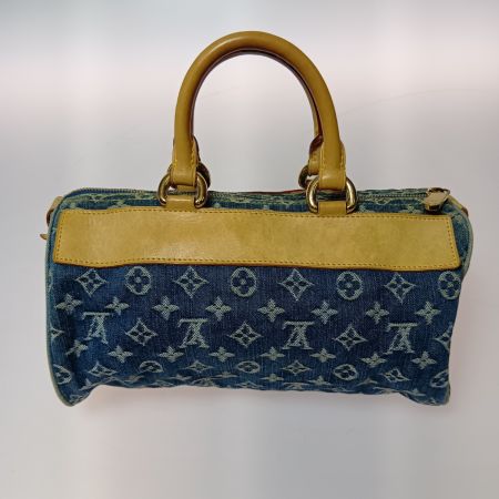  LOUIS VUITTON ルイヴィトン モノグラム・デニム ネオスピーディ ハンドバッグ M95019 ブルー
