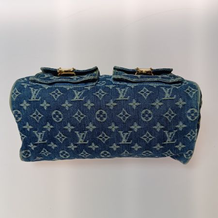  LOUIS VUITTON ルイヴィトン モノグラム・デニム ネオスピーディ ハンドバッグ M95019 ブルー