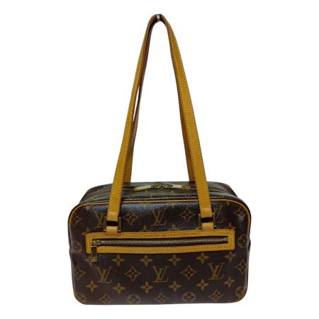  LOUIS VUITTON ルイヴィトン モノグラム シテMM ショルダーバッグ M51182 ブラウン