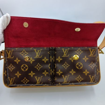  LOUIS VUITTON ルイヴィトン モノグラム ヴィバシテ MM ショルダーバッグ M51164 ブラウン