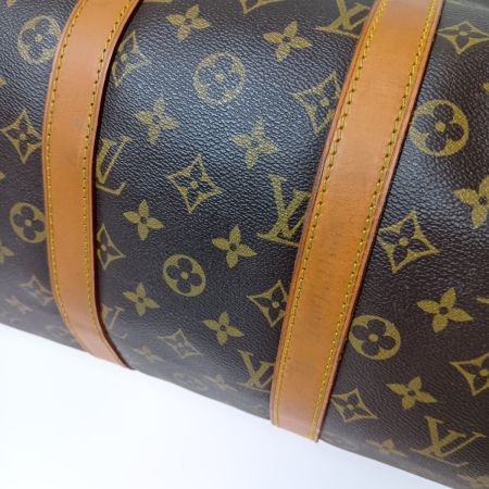  LOUIS VUITTON ルイヴィトン モノグラム キーポル45 ボストンバッグ 旅行鞄 M41428 ブラウン カギ欠品