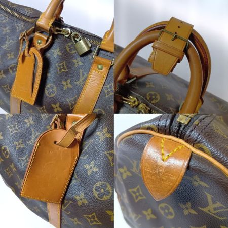  LOUIS VUITTON ルイヴィトン モノグラム キーポル45 ボストンバッグ 旅行鞄 M41428 ブラウン カギ欠品