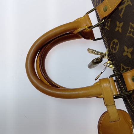  LOUIS VUITTON ルイヴィトン モノグラム キーポル45 ボストンバッグ 旅行鞄 M41428 ブラウン カギ欠品