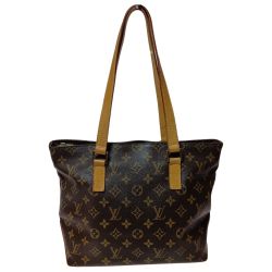 ◎◎ LOUIS VUITTON ルイヴィトン モノグラム カバ ピアノ トートバッグ M51148 ブラウン Bランク
