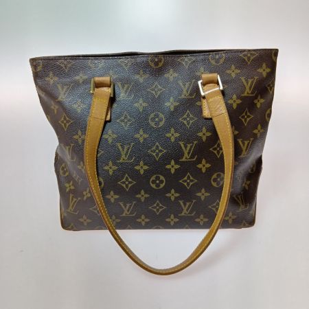  LOUIS VUITTON ルイヴィトン モノグラム カバ ピアノ トートバッグ M51148 ブラウン