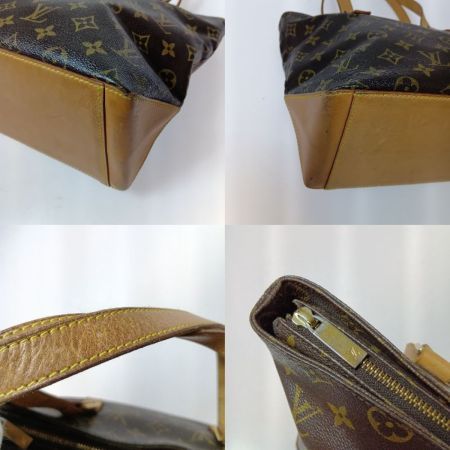  LOUIS VUITTON ルイヴィトン モノグラム カバ ピアノ トートバッグ M51148 ブラウン