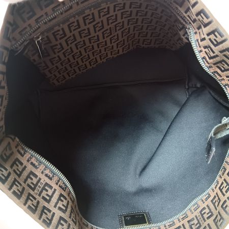  FENDI フェンディ ズッカ  トートバッグ 2241 BH025-029 ブラウン