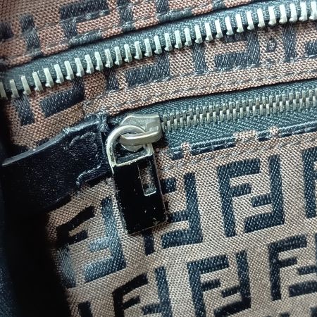  FENDI フェンディ ズッカ  トートバッグ 2241 BH025-029 ブラウン