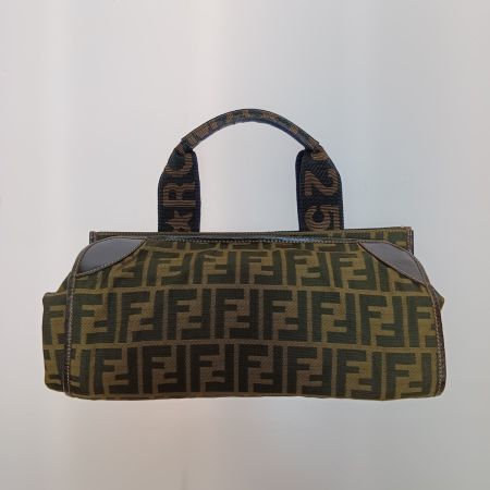  FENDI フェンディ トートバッグ ズッカ柄 FF柄 折り畳み エコバッグ 2321.26555.099 ブラウン