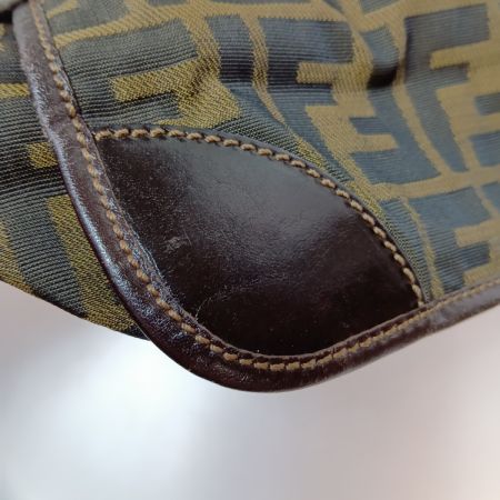  FENDI フェンディ トートバッグ ズッカ柄 FF柄 折り畳み エコバッグ 2321.26555.099 ブラウン
