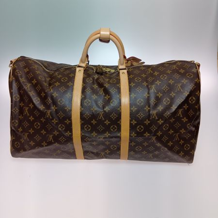  LOUIS VUITTON ルイヴィトン モノグラム キーポル・バンドリエール 60 ボストンバッグ 旅行鞄 M41412 ブラウン
