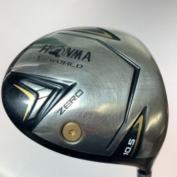 ◎◎ HONMA ホンマ TOUR WORLD ZERO ツアーワールドゼロ 1W 10.5° ドライバー VIZARD ZERO SR 傷有 Cランク