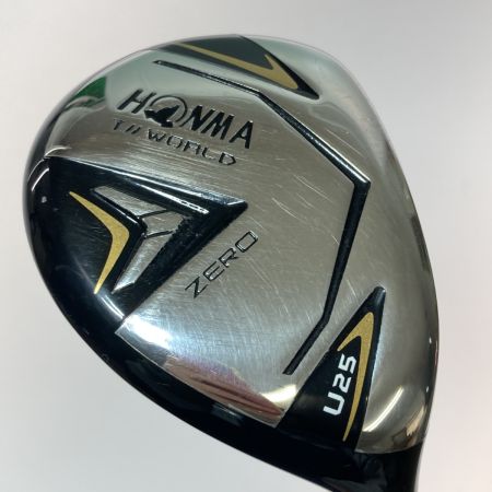  HONMA ホンマ TOUR WORLD ZERO UT 25° ユーティリティ VIZARD ZERO SR