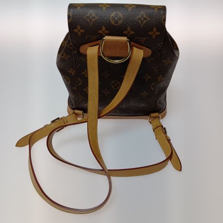  LOUIS VUITTON ルイヴィトン モノグラム モンスリ・ミドルサイズ リュック M51136 ブラウン