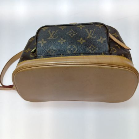  LOUIS VUITTON ルイヴィトン モノグラム モンスリ・ミドルサイズ リュック M51136 ブラウン