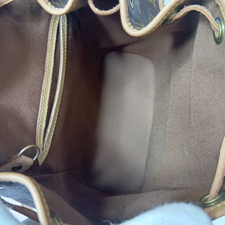  LOUIS VUITTON ルイヴィトン モノグラム モンスリ・ミドルサイズ リュック M51136 ブラウン