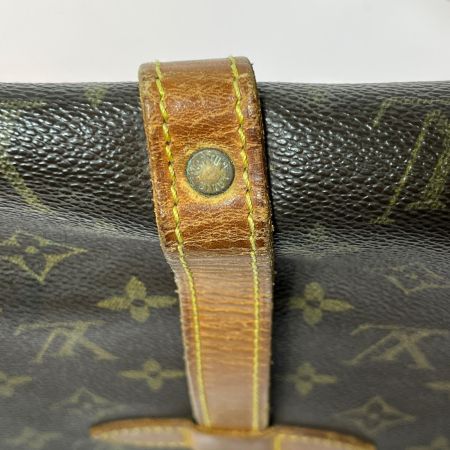  LOUIS VUITTON ルイヴィトン モノグラム ソミュール30 ショルダーバッグ M42256 ブラウン