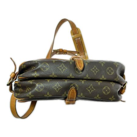  LOUIS VUITTON ルイヴィトン モノグラム ソミュール30 ショルダーバッグ M42256 ブラウン