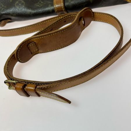  LOUIS VUITTON ルイヴィトン モノグラム ソミュール30 ショルダーバッグ M42256 ブラウン