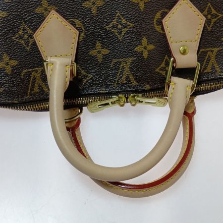  LOUIS VUITTON ルイヴィトン モノグラム アルマ ハンドバッグ M51130 ブラウン パドロック無し リペア有
