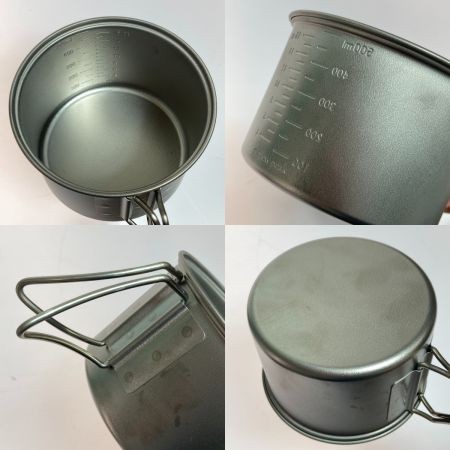  snowpeak スノーピーク ソロセット チタン カップ・ポットセット