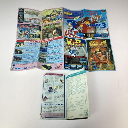   SEGA セガ MEGADRIVE メガドライブ アウトランナーズ 動作未確認 ジャンク