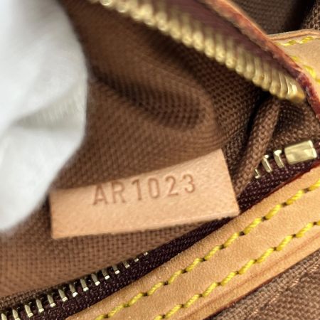  LOUIS VUITTON ルイヴィトン モノグラム トロター ショルダーバッグ M51240 ブラウン ショルダー破損有
