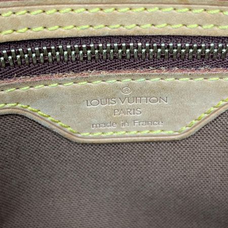  LOUIS VUITTON ルイヴィトン モノグラム トロター ショルダーバッグ M51240 ブラウン ショルダー破損有