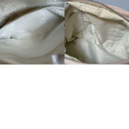  CHANEL シャネル チョコバー ショルダーバッグ ピンク ギャランティーカード付