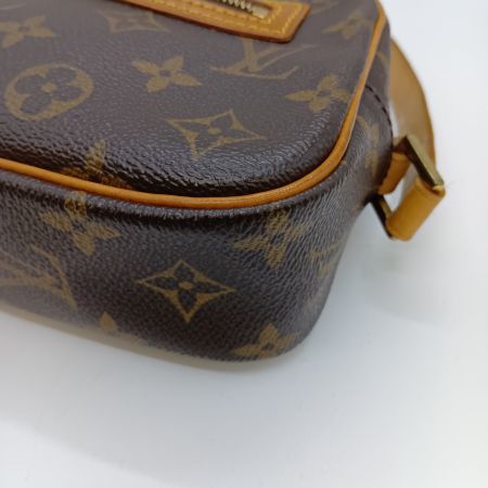  LOUIS VUITTON ルイヴィトン モノグラム ポシェット シテ ショルダーバッグ M51183 ブラウン