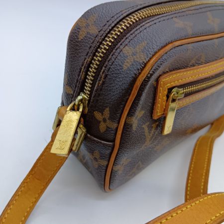  LOUIS VUITTON ルイヴィトン モノグラム ポシェット シテ ショルダーバッグ M51183 ブラウン