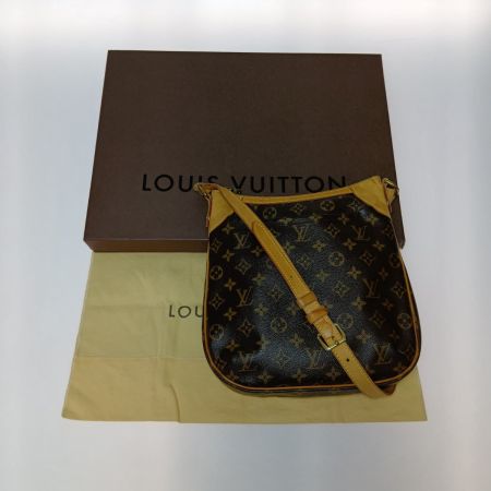  LOUIS VUITTON ルイヴィトン モノグラム オデオンPM ショルダーバッグ M56390 ブラウン 箱・布袋付