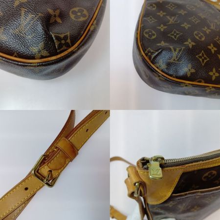  LOUIS VUITTON ルイヴィトン モノグラム オデオンPM ショルダーバッグ M56390 ブラウン 箱・布袋付