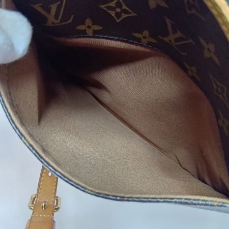  LOUIS VUITTON ルイヴィトン モノグラム オデオンPM ショルダーバッグ M56390 ブラウン 箱・布袋付