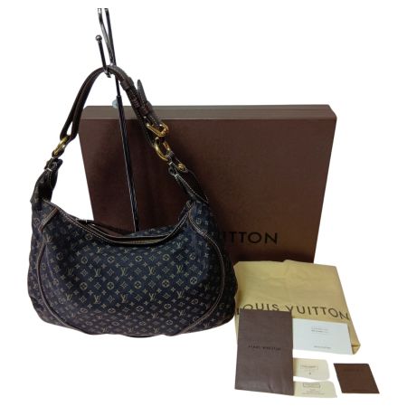  LOUIS VUITTON ルイヴィトン モノグラム・ミニ・ラン マノンMM ショルダーバッグ M95619 ダークブラウン 箱・布袋付