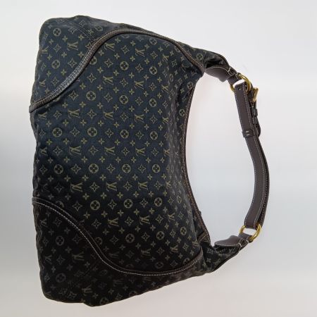  LOUIS VUITTON ルイヴィトン モノグラム・ミニ・ラン マノンMM ショルダーバッグ M95619 ダークブラウン 箱・布袋付