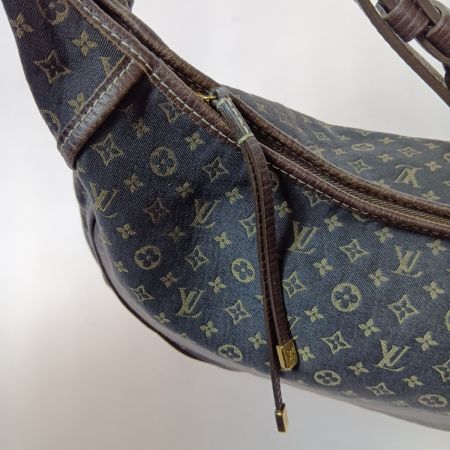  LOUIS VUITTON ルイヴィトン モノグラム・ミニ・ラン マノンMM ショルダーバッグ M95619 ダークブラウン 箱・布袋付