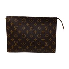  LOUIS VUITTON ルイヴィトン モノグラム ポッシュ・トワレット 26 ポーチ コスメポーチ M47542 ブラウン Cランク