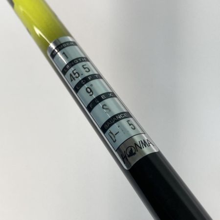  HONMA ホンマ T//WORLD ツアーワールド TW757 D PLUS 1W 9.0° ドライバー VIZARD For TW757 45 S