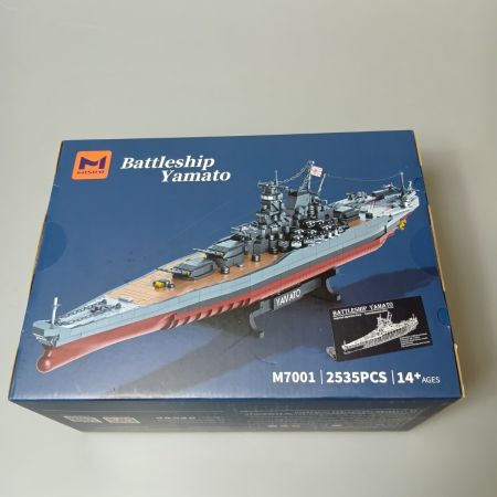  MISINI 戦艦大和 ビルディングブロック Battleship Yamato M7001