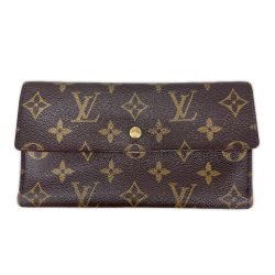 LOUIS VUITTON ルイヴィトン モノグラム ポルト トレゾール インターナショナル M61215 ブラウン Cランク