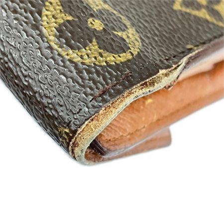 LOUIS VUITTON ルイヴィトン モノグラム ポルト トレゾール インターナショナル M61215 ブラウン