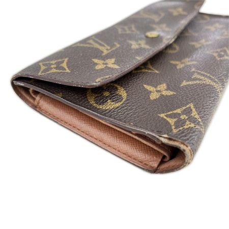 LOUIS VUITTON ルイヴィトン モノグラム ポルト トレゾール インターナショナル M61215 ブラウン